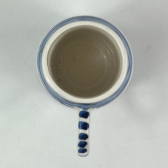 Netherlands Holland Delfts Blue Mini Novelty Mug Travel Souvenir Vtg Windmill - Picture 5 of 14